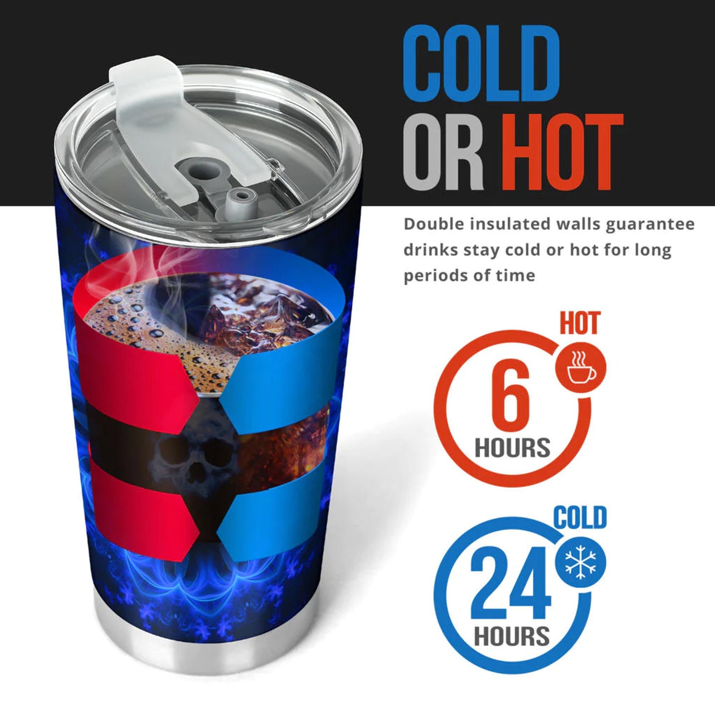 Christmas skull mug, evil beer mug, skull in fire jumbo Mug, gothic skull tumblr, horror coffee mug, motorcycle skull beer mug halloween cup