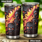 Death skull jumbo Mug, christmas skull mug, death skull tumbler cup mug, skull jumbo Mug, biker skull tumbler, death skull tumbler cup mug