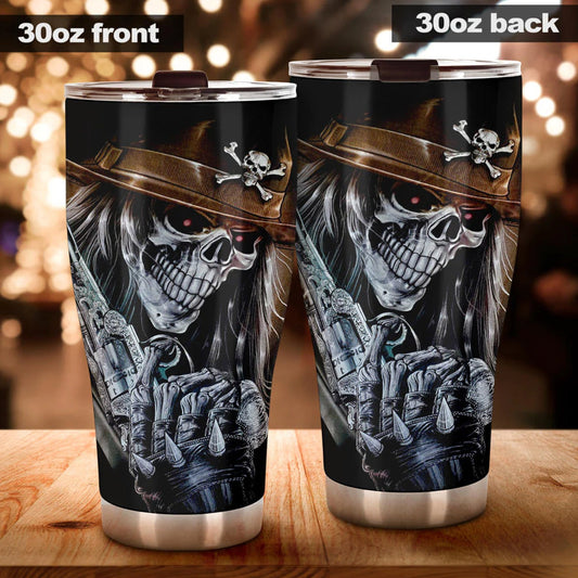 Flaming skull jumbo Mug, gothic skull freezer Mug, flower skull jumbo Mug, gothic skull tumblr, horror beer mug, rose skull tumbler mug cup