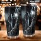 Halloween jumbo Mug, punisher skull tumbler, goth tumblr, death skull tumblr, grim reaper coffee mug, gothic skull mug, skeleton travel mug