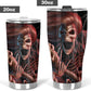 Skeleton freezer Mug, skull mug, biker skull tumbler cup mug, halloween freezer Mug, halloween mug, punisher skull beer mug flower skull cup