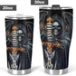 Evil jumbo Mug, gothic skull tumblr, horror tumblr, skull beer mug, skeleton travel mug, gothic skull beer mug, halloween coffee mug tumbler