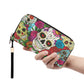 Mexican skull travel bag, dia de los muertos skull handbag, day of the dead tote bag, cinco de mayo skull shoulder bag, day of the dead bag