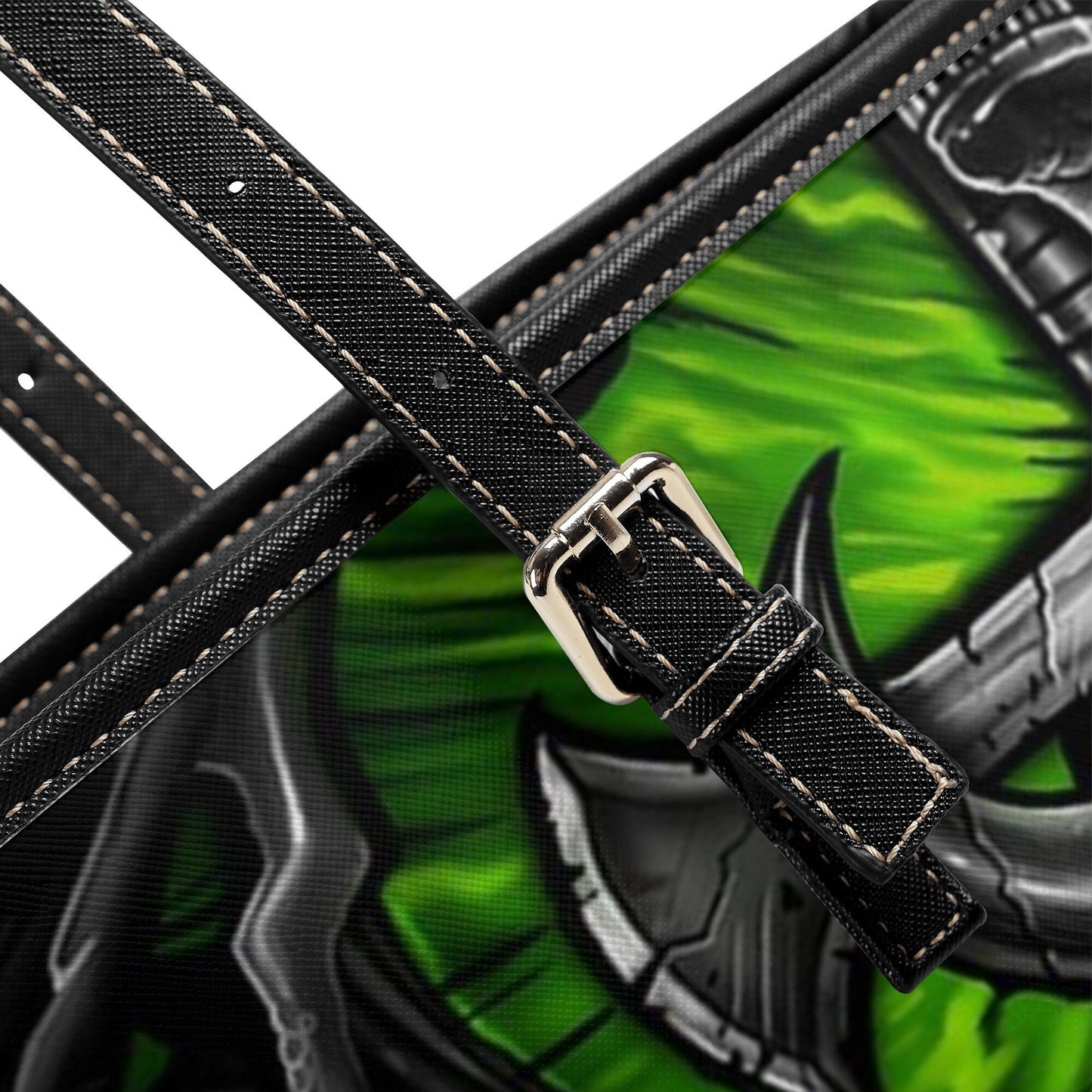 Halloween handbag, flower skull long wallet, halloween messenger bag, flaming skull bag with shoulder strap christmas skull purse gothic bag