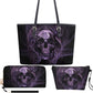 Flame skull travel bag, skeleton shoulder bag, skull in fire tote bag, flame skull travel bag, punisher skull messenger bag, flame skull bag