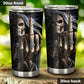 Grim reaper mug, floral skull tumbler, gothic skull tumbler flaming skull jumbo Mug grim reaper coffee mug, rose skull tumblr, gothic tumblr