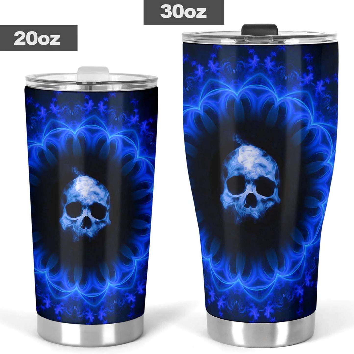 Christmas skull mug, evil beer mug, skull in fire jumbo Mug, gothic skull tumblr, horror coffee mug, motorcycle skull beer mug halloween cup