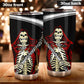 Halloween beer mug, evil jumbo Mug, skull in fire tumbler cup mug, gothic skull tumblr, floral skull travel mug, skeleton tumbler cup mug