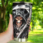 Skull beer mug, floral skull cup, skull coffee mug, flower skull jumbo Mug, halloween mug, flaming skull jumbo Mug, floral skull tumbler cup