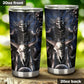 Punisher skull travel mug, skull in fire cup, gothic skull cup, christmas skull travel mug, punisher skull jumbo Mug biker skull tumbler cup