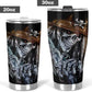 Flaming skull jumbo Mug, gothic skull freezer Mug, flower skull jumbo Mug, gothic skull tumblr, horror beer mug, rose skull tumbler mug cup