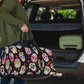 Sugar Skulls Travel Bag, Duffel Bag, Day of the dead Duffle Bag, Candy skull Shoulder Bag, Dia de los muertos Carry On Bag, candy skull bag