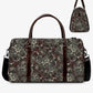 Gothic skull duffel bag, biker skull travel bag, floral skull weekender bags flame skull Vacation Holidays Travel Bag grim reaper duffel bag