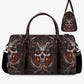 Skull weekender bags, evil large travel bag, death skull Carry On Bag horror travel bag punisher skull weekender bags, skull in fire handbag