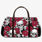 Sugar skull duffel bag, mexico large travel bag, day of the dead shoulder bag, day of the dead monogrammed bag, candy skull Vacation Holiday