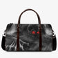Death skull Carry on Weekender Overnight Bag, christmas skull Canvas Weekend Travel Bag, evil Overnight Bag, flower skull handbag, punisher