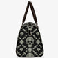 Sugar skull large travel bag sugar skull Canvas Weekend Travel Bag sugar skull handbag, sugar skull Overnight Bag calaveras skull travel bag