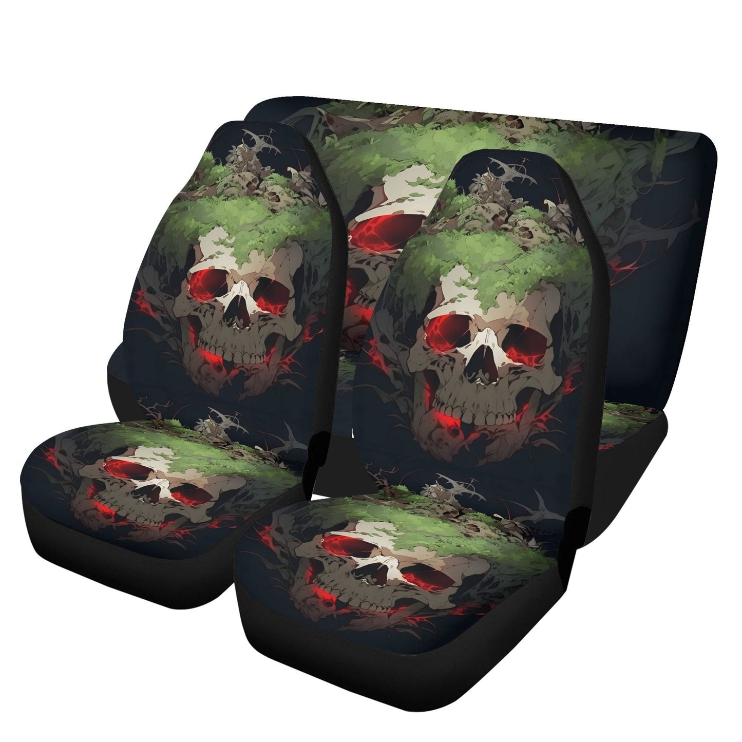 Rose skull car seat cushion cover, gothic skull car seat tool, motorcycle skull car seat tool, flower skull car seat cushion cover skulls