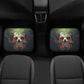 Rose skull car seat cushion cover, gothic skull car seat tool, motorcycle skull car seat tool, flower skull car seat cushion cover skulls