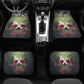 Rose skull car seat cushion cover, gothic skull car seat tool, motorcycle skull car seat tool, flower skull car seat cushion cover skulls