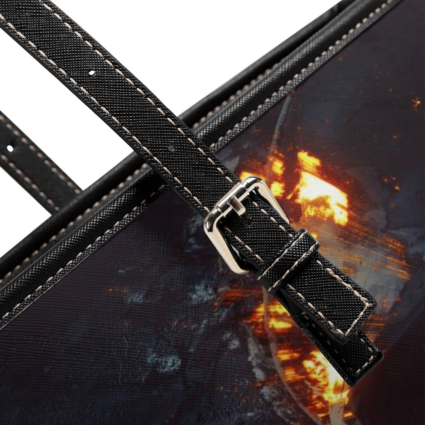 Death skull handbag, skeleton handbag skeleton purse biker skull cosmetic wallet, goth messenger bag goth messenger bag death skull tote bag