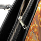 Horror long wallet, flame skull long wallet, goth crossbody bag, gothic skull bag with shoulder strap, flame skull tote bag flame skull bag