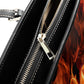 Flame skull messenger bag, punisher skull handbag, skull in fire tote bag, floral skull long wallet, floral skull crossbody bag skull purse