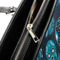 Candy skull travel bag, dia de los muertos skull handbag, floral sugar skull long wallet, cinco de mayo skull wallet, calaveras skull bags