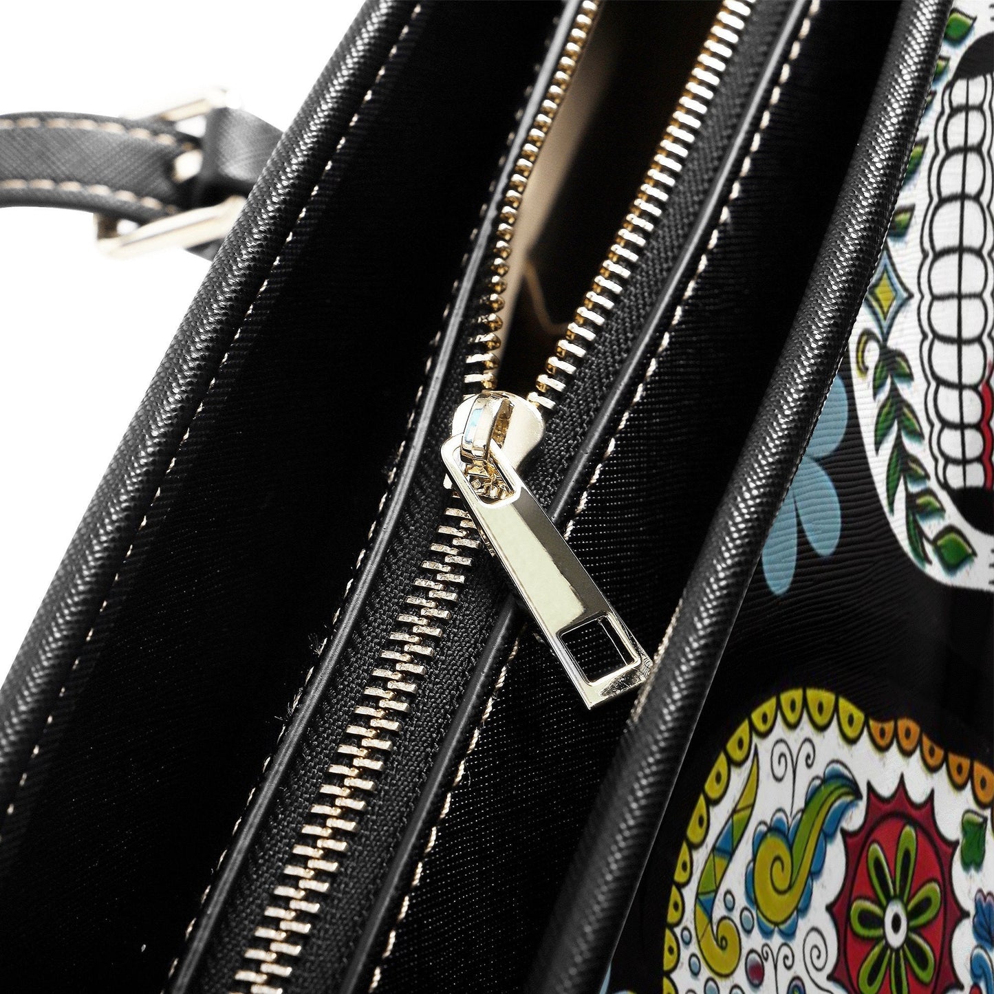 Mexican skull purse, sugar skull girl purse, mexican skull bag with shoulder strap, floral skull handbag, day of the dead crossbody bags