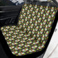 Floral sugar skull seat cover for car, mexican skull car rug, cinco de mayo skull seat cover protector, cinco de mayo skull car accessories