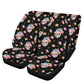 Christmas skull seat cover protector, gothic skull car seat cushion cover rose skull car seat tool biker skull car accessories car floor mat