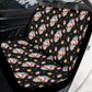 Christmas skull seat cover protector, gothic skull car seat cushion cover rose skull car seat tool biker skull car accessories car floor mat