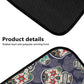Floral sugar skull car seat protector cover cinco de mayo skull seat cover for car mexican skull car protector, sugar skull girl rug for car