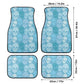 Sugar skull car accessories, mexican skull car protector, dia de los muertos skull car mat, sugar skull girl car seat cover car truck mats