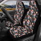 Skeleton car accessories, motorcycle skull car accessories, grim reaper car seat protector, grim reaper seat cover for car, motorcycle skull