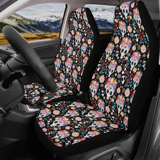 Skeleton car accessories, motorcycle skull car accessories, grim reaper car seat protector, grim reaper seat cover for car, motorcycle skull