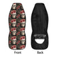 Floral car seat cover, death skull car accessories skull car seat cover flame skull car seat protector cover, christmas skull car seat cover