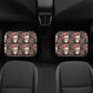 Floral car seat cover, death skull car accessories skull car seat cover flame skull car seat protector cover, christmas skull car seat cover