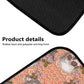 Flower skull seat cover for truck, flower skull car mat flooring, flower skull car protector, skull rug mat for car christmas skull seat mat