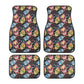 Sugar skull car rug, dia de los muertos skull seat cover for car, floral sugar skull cover cushion accessories for Cars, cinco de mayo skull