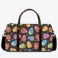 Cinco de mayo skull Overnight Bag, candy skull duffel bag, sugar skull large travel bag, sugar skull girl Vacation Holidays Travel handbag