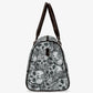 Biker skull Carry on Weekender Overnight Bag, flaming skull travel bag, rose skull Overnight Bag, punisher skull handbag grim reaper handbag
