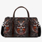 Skull weekender bags, evil large travel bag, death skull Carry On Bag horror travel bag punisher skull weekender bags, skull in fire handbag