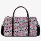Dia de los muertos skull Vacation Holidays Travel Bag, mexican skull Carry on Weekender Overnight Bag, sugar skull girl duffel bag handbag