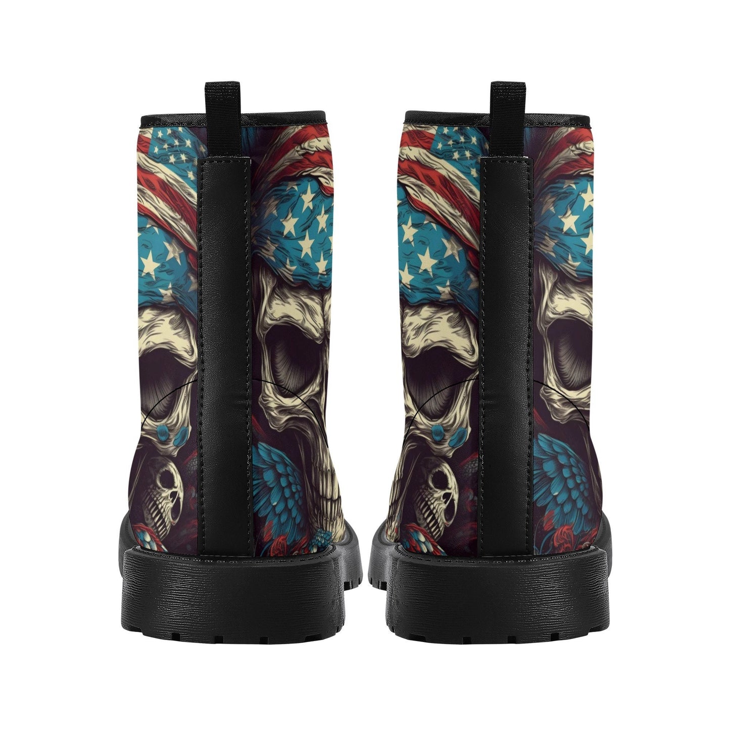 Skull unisex shoes, grim reaper men women shoes, skull in fire unisex boots, horror ankle Boots, skull winter boots, flame skull shoes boots