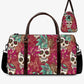 Mexico Canvas Weekend Travel Bag, sugar skull girl handbag, sugar skull girl Overnight Bag mexican skull weekender bags sugar skull girl bag