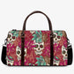 Mexico Canvas Weekend Travel Bag, sugar skull girl handbag, sugar skull girl Overnight Bag mexican skull weekender bags sugar skull girl bag