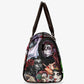 Mexican skull girl duffel bag, sugar skull girl Vacation Holidays Travel Bag floral sugar skull Overnight Bag cinco de mayo skull travel bag