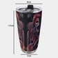 Punisher skull coffee mug, death skull tumbler, motorcycle skull freezer Mug, halloween cup, goth jumbo Mug, biker skull tumblr, gothic mugs