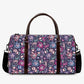 Skeleton handbag, calaveras skull duffel bag, candy skull Canvas Weekend Travel Bag, sugar skull girl weekender bags sugar skull weekend bag